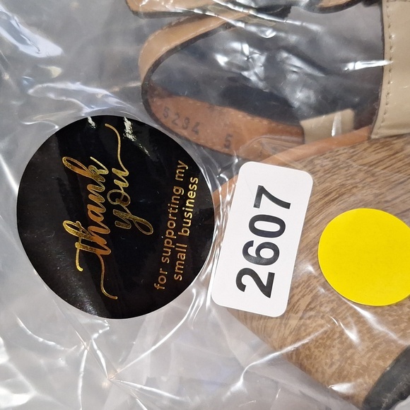 Paul Green Classic Designer Tan Phoenix Leather Quiet Luxury Wedge Shoes Size 5 - Picture 13 of 13